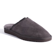Load image into Gallery viewer, AUS WOOLI UGG UNISEX SHEEPSKIN WOOL Slippers - Dark Grey