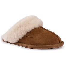 Load image into Gallery viewer, AUS WOOLI UGG Unisex Shelley Sheepskin Wool Slippers In Chestnut/Tan