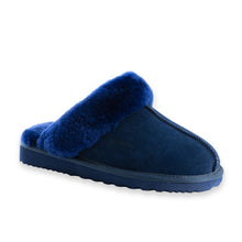 Load image into Gallery viewer, AUS WOOLI UGG UNISEX SHEEPSKIN WOOL SYDNEY Slippers - NAVY