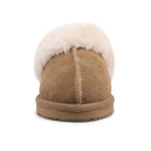 Load image into Gallery viewer, AUS WOOLI UGG UNISEX SHEEPSKIN WOOL SYDNEY Slippers - Chestnut/Tan