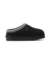 Load image into Gallery viewer, AUS WOOLI UGG Croydon Sheepskin Wool Ankle Braid Slippers In Black