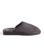 Load image into Gallery viewer, AUS WOOLI UGG Unisex Manly Sheepskin Wool Slippers In Grey