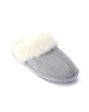 Load image into Gallery viewer, AUS WOOLI UGG Unisex Shelley Sheepskin Wool Slippers In Blue