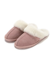Load image into Gallery viewer, AUS WOOLI UGG Unisex Shelley Sheepskin Wool Slippers In Pale Pink