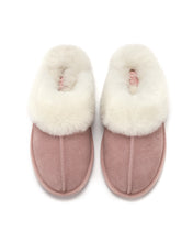 Load image into Gallery viewer, AUS WOOLI UGG Unisex Shelley Sheepskin Wool Slippers In Pale Pink