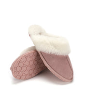Load image into Gallery viewer, AUS WOOLI UGG Unisex Shelley Sheepskin Wool Slippers In Pale Pink
