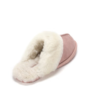 Load image into Gallery viewer, AUS WOOLI UGG Unisex Shelley Sheepskin Wool Slippers In Pale Pink