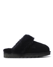Load image into Gallery viewer, AUS WOOLI UGG Unisex Sydney Sheepskin Wool Slippers In Black