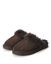 Load image into Gallery viewer, AUS WOOLI UGG Unisex Sydney Sheepskin Wool Slippers In Chocolate