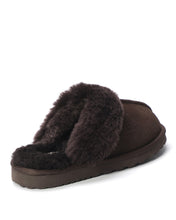 Load image into Gallery viewer, AUS WOOLI UGG Unisex Sydney Sheepskin Wool Slippers In Chocolate