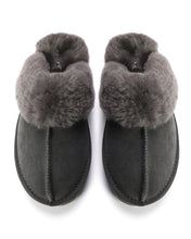 Load image into Gallery viewer, AUS WOOLI UGG Unisex Sydney Sheepskin Wool Slippers In Grey