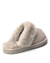 Load image into Gallery viewer, AUS WOOLI UGG Unisex Sydney Sheepskin Wool Slippers In Light Grey