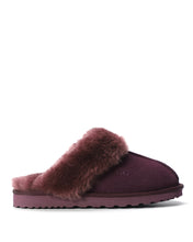 Load image into Gallery viewer, AUS WOOLI UGG Unisex Sydney Sheepskin Wool Slippers In Plum