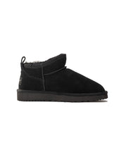 Load image into Gallery viewer, AUS WOOLI UGG Airlie Sheepskin Ultra Mini Boots In Black