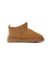 Load image into Gallery viewer, AUS WOOLI UGG Airlie Sheepskin Ultra Mini Boots In Camel