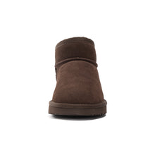 Load image into Gallery viewer, AUS WOOLI AUSTRALIA SHEEPSKIN CLASSIC ULTRA MINI BOOT - CHOCOLATE