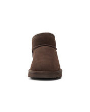 Load image into Gallery viewer, AUS WOOLI UGG Airlie Sheepskin Ultra Mini Boots In Chocolate