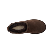 Load image into Gallery viewer, AUS WOOLI AUSTRALIA SHEEPSKIN CLASSIC ULTRA MINI BOOT - CHOCOLATE