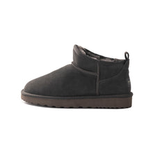 Load image into Gallery viewer, AUS WOOLI AUSTRALIA SHEEPSKIN CLASSIC ULTRA MINI BOOT - GREY