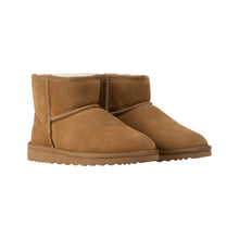 Load image into Gallery viewer, AUS WOOLI UGG SHORT SHEEPSKIN ANKLE BOOT - CAMEL