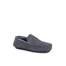 Load image into Gallery viewer, AUS WOOLI AUSTRALIA MENS TERRIGAL COSY MOCCASIN - GREY