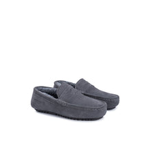 Load image into Gallery viewer, AUS WOOLI AUSTRALIA MENS TERRIGAL COSY MOCCASIN - GREY