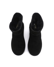 Load image into Gallery viewer, AUS WOOLI UGG Bondi Sheepskin Short Ankle Boots In Black