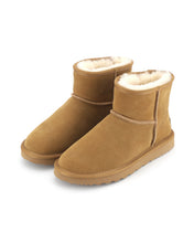 Load image into Gallery viewer, AUS WOOLI UGG Bondi Sheepskin Short Ankle Boots In Camel