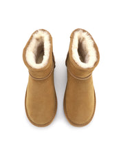 Load image into Gallery viewer, AUS WOOLI UGG Bondi Sheepskin Short Ankle Boots In Camel