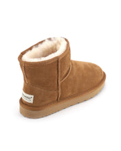 Load image into Gallery viewer, AUS WOOLI UGG Bondi Sheepskin Short Ankle Boots In Chestnut/Tan