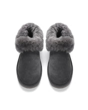 Load image into Gallery viewer, AUS WOOLI UGG Unisex Coogee Sheepskin Wool Ankle Slippers In Grey