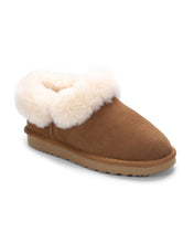 Load image into Gallery viewer, AUS WOOLI UGG Unisex Coogee Sheepskin Wool Ankle Slippers In Tan