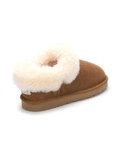 Load image into Gallery viewer, AUS WOOLI UGG Unisex Coogee Sheepskin Wool Ankle Slippers In Tan