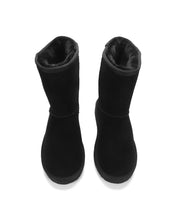 Load image into Gallery viewer, AUS WOOLI UGG Cronulla Sheepskin Mid Calf Boots In Black