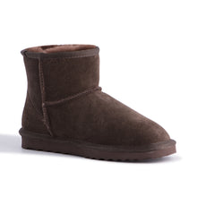Load image into Gallery viewer, AUS WOOLI UGG SHORT SHEEPSKIN ANKLE BOOT - Chocolate