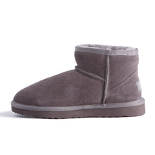 Load image into Gallery viewer, AUS WOOLI UGG SHORT SHEEPSKIN ANKLE BOOT - Grey