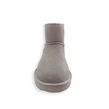 Load image into Gallery viewer, AUS WOOLI UGG SHORT SHEEPSKIN ANKLE BOOT - LIGHTGREY