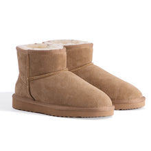 Load image into Gallery viewer, AUS WOOLI UGG SHORT SHEEPSKIN ANKLE BOOT - Chestnut/Tan