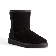 Load image into Gallery viewer, AUS WOOLI UGG Cronulla Sheepskin Mid Calf Boots In Black