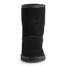 Load image into Gallery viewer, AUS WOOLI UGG Cronulla Sheepskin Mid Calf Boots In Black