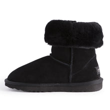 Load image into Gallery viewer, AUS WOOLI UGG Cronulla Sheepskin Mid Calf Boots In Black