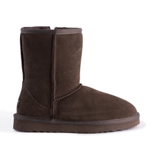 Load image into Gallery viewer, AUS WOOLI UGG Cronulla Sheepskin Mid Calf Boots In Chocolate