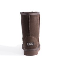 Load image into Gallery viewer, AUS WOOLI UGG MID CALF SHEEPSKIN BOOT - Chocolate