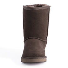 Load image into Gallery viewer, AUS WOOLI UGG MID CALF SHEEPSKIN BOOT - Chocolate
