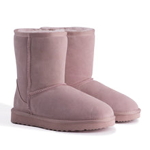 Load image into Gallery viewer, AUS WOOLI UGG MID CALF SHEEPSKIN BOOT - Pale Pink