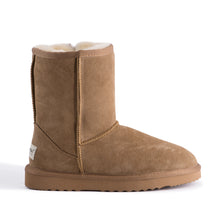Load image into Gallery viewer, AUS WOOLI UGG Cronulla Sheepskin Mid Calf Boots In Chestnut/Tan