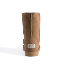Load image into Gallery viewer, AUS WOOLI UGG Cronulla Sheepskin Mid Calf Boots In Chestnut/Tan