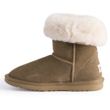 Load image into Gallery viewer, AUS WOOLI UGG Cronulla Sheepskin Mid Calf Boots In Chestnut/Tan
