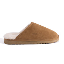 Load image into Gallery viewer, AUS WOOLI UGG UNISEX SHEEPSKIN WOOL Slippers - Chestnut/Tan