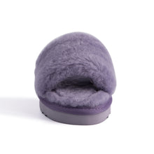 Load image into Gallery viewer, AUS WOOLI UGG WOMEN SHEEPSKIN FLUFF SLIDE - Lilac